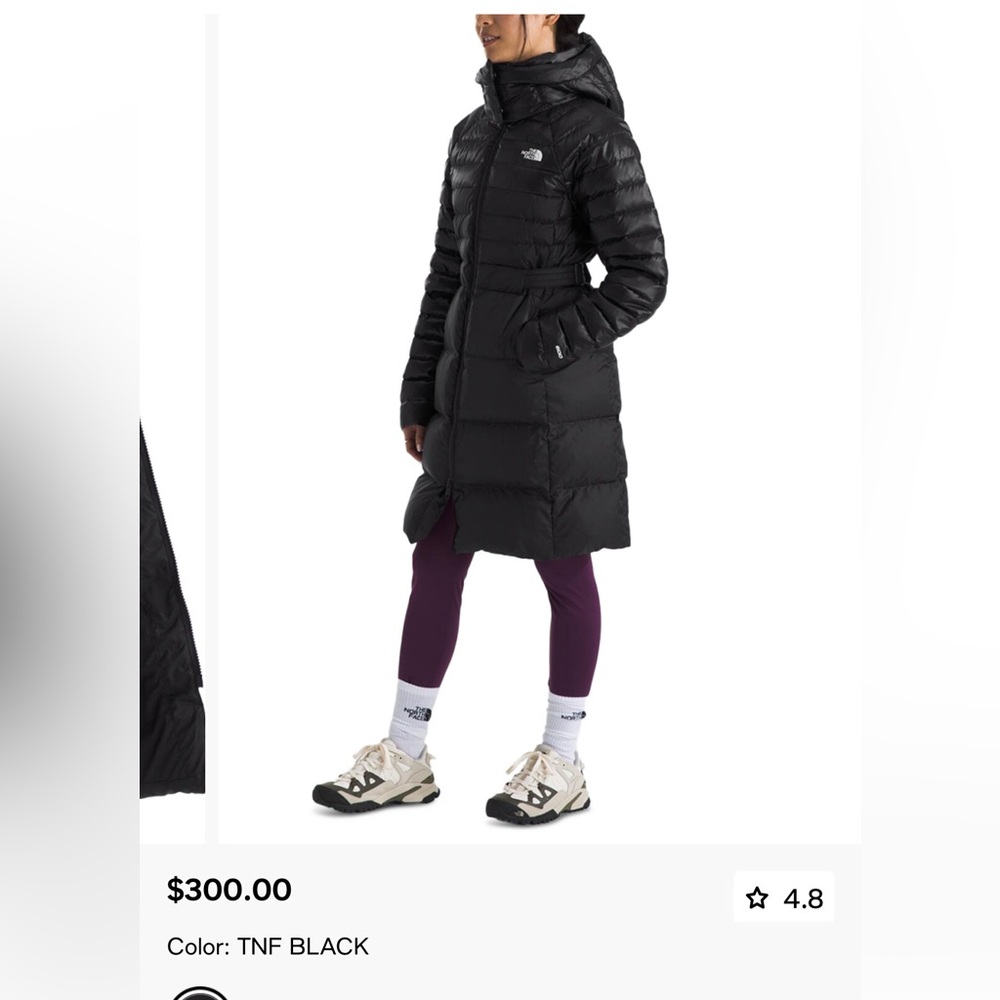 Women's Black Puffer Coat